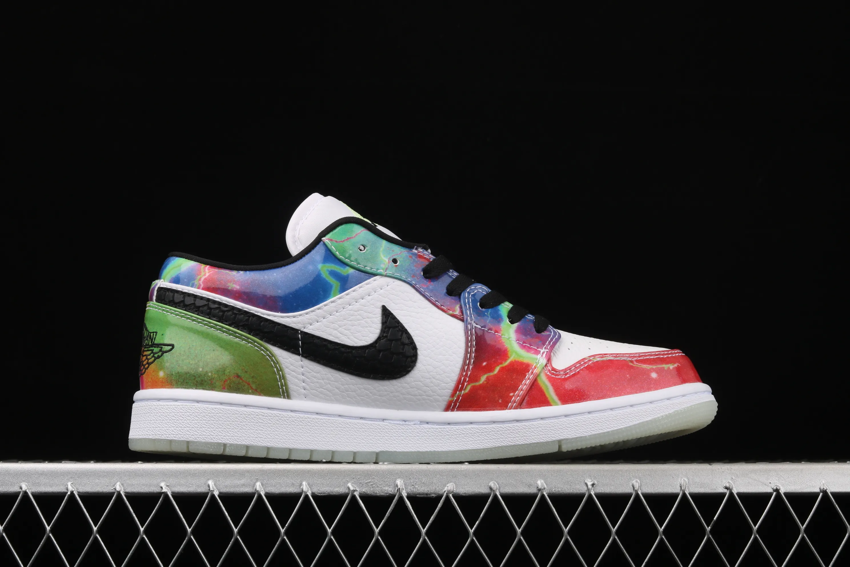 All categories Air Jordan Jordan series basketball shoes Air Jordan 1 Low Air Jordan 1 Low Multicolor AJ1 Joe 1 Galaxy low-top casual sports shoes CW7310-909